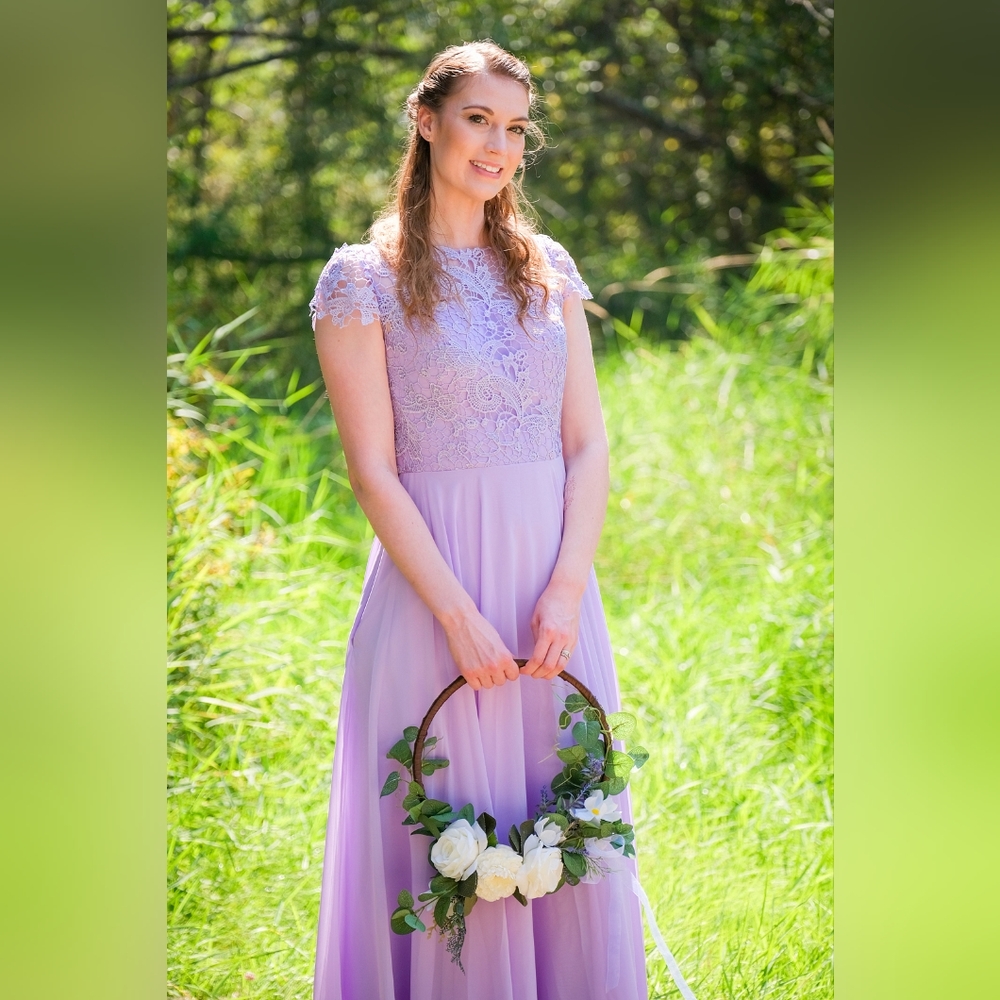 Purple dress